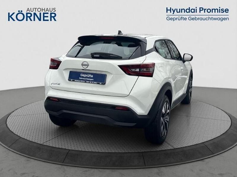 Gebraucht Nissan Juke Acenta 114 PS (83 kW) 2023 Weiss SUV