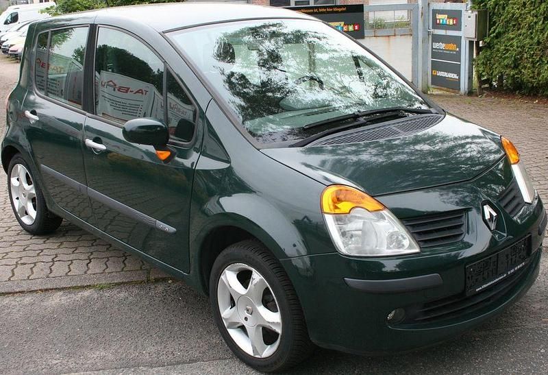 Gebraucht Renault Modus Authentique 88 PS (64 kW) 2005 Grün Van / Kleinbus