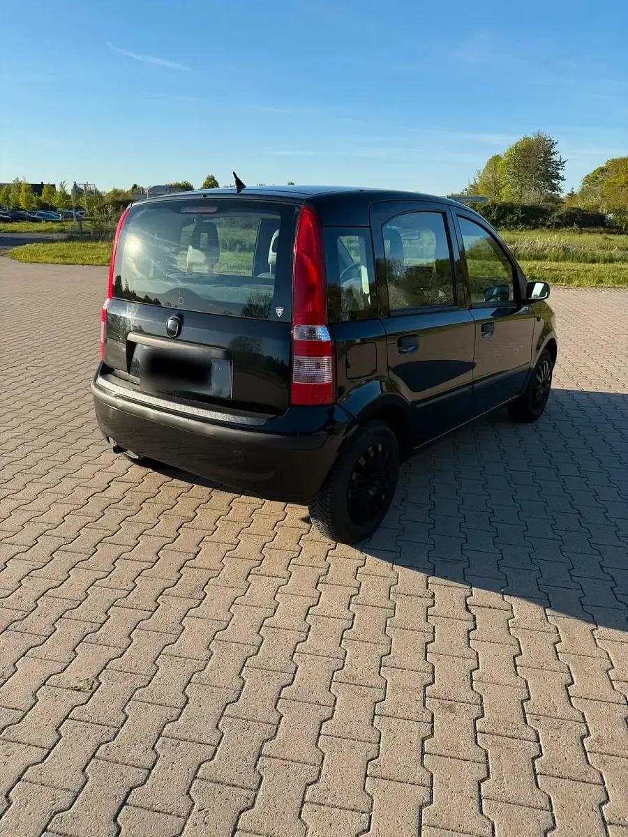Gebraucht Fiat Panda 54 PS (39 kW) 2008 Schwarz Kleinwagen
