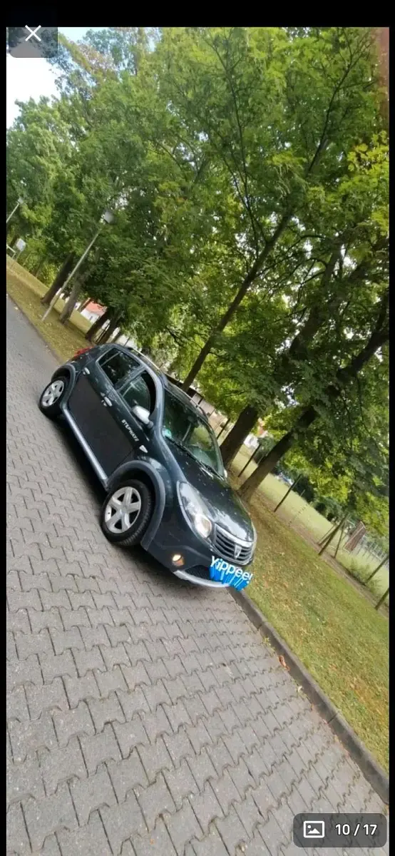 Gebraucht Dacia Sandero Stepway 84 PS (61 kW) 2011 Grau Kleinwagen