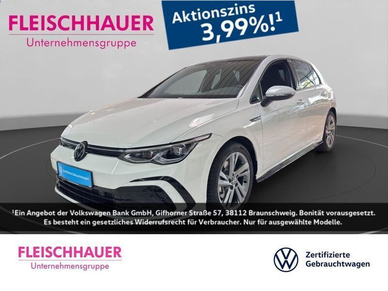 Weiss Gebraucht 2024 VW Golf VIII R-line Limousine | 36.880 € (Fairer Preis) - Bild 1/4