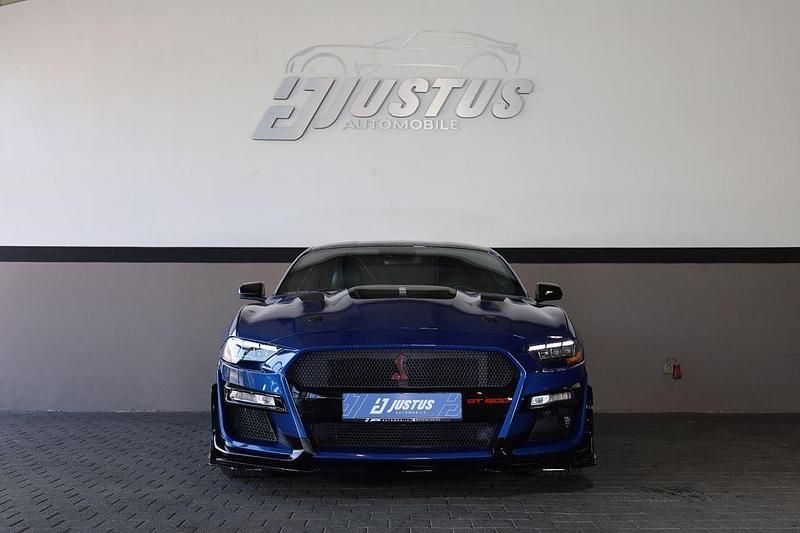 Gebraucht Ford Mustang GT 460 PS (338 kW) 2022 Atlas blue metallic Coupé