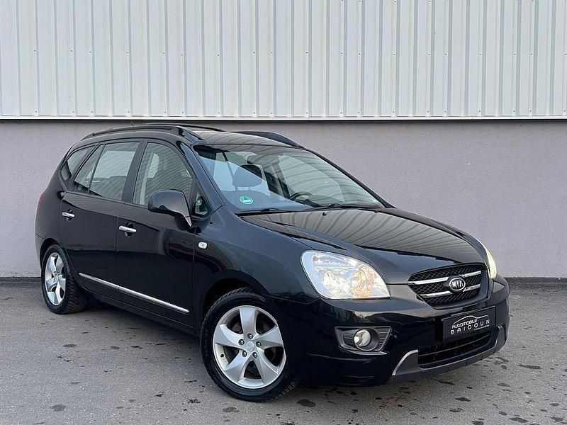 Gebraucht Kia Carens EX 140 PS (102 kW) 2007 Schwarz Van / Kleinbus