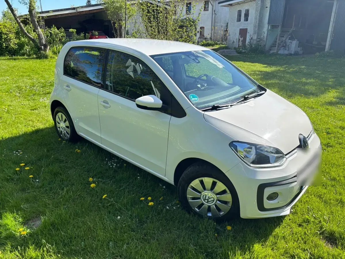 Gebraucht VW up! move up! 60 PS (44 kW) 2017 Weiß Kleinwagen