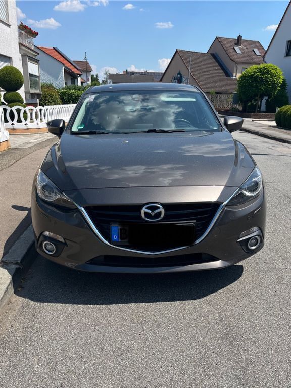 Braun Gebraucht 2014 Mazda 3 Sports-Line Limousine | 11.100 € (Fairer Preis) - Bild 1/2