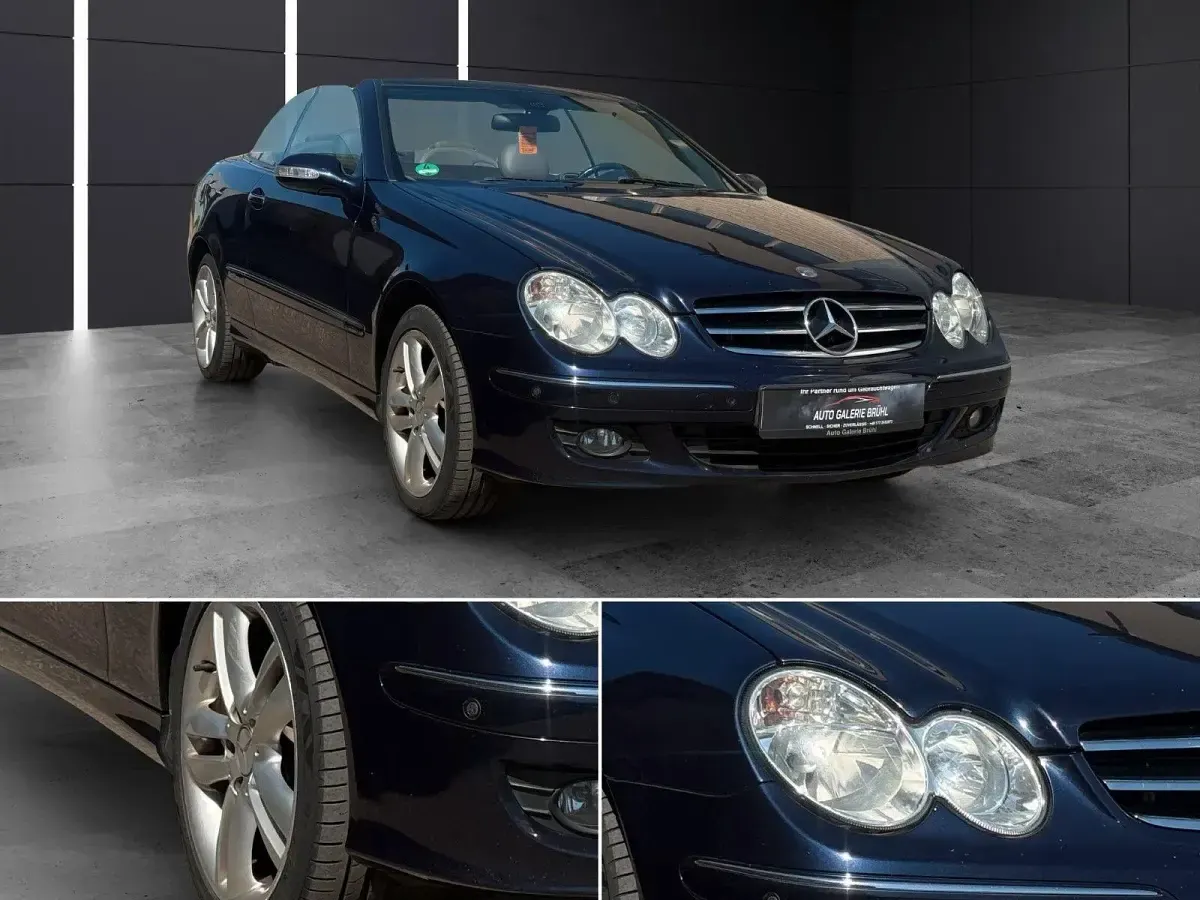 Gebraucht Mercedes CLK200 163 PS (119 kW) 2006 Blau Cabrio