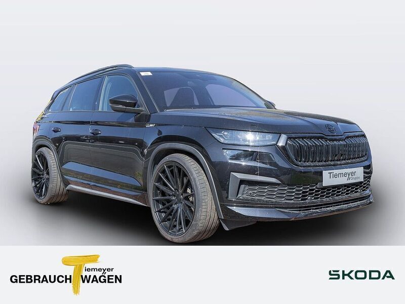 Schwarz Gebraucht 2023 Skoda Kodiaq SportLine SUV | 39.980 € - Bild 1/4