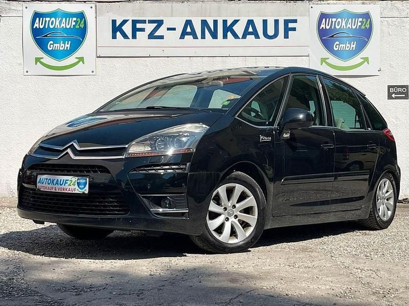 Schwarz Gebraucht 2009 Citroën C4 Picasso Exclusive Van / Kleinbus | 1.749 € (Superpreis) - Bild 1/4