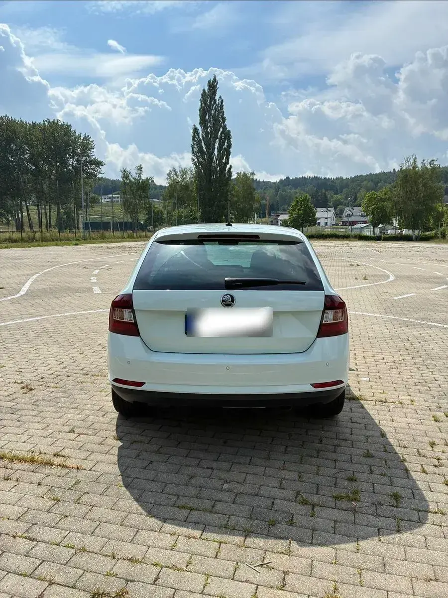 Gebraucht Skoda Rapid Clever 110 PS (80 kW) 2018 Weiß Kleinwagen