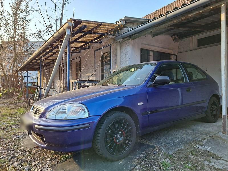 Gebraucht Honda Civic 75 PS (55 kW) 1998 Blau Kleinwagen