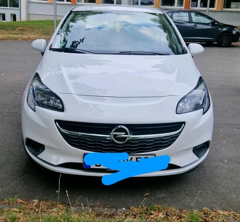 Weiß Gebraucht 2017 Opel Corsa Edition Kleinwagen | 6.500 € (Guter Preis) - Bild 1/4