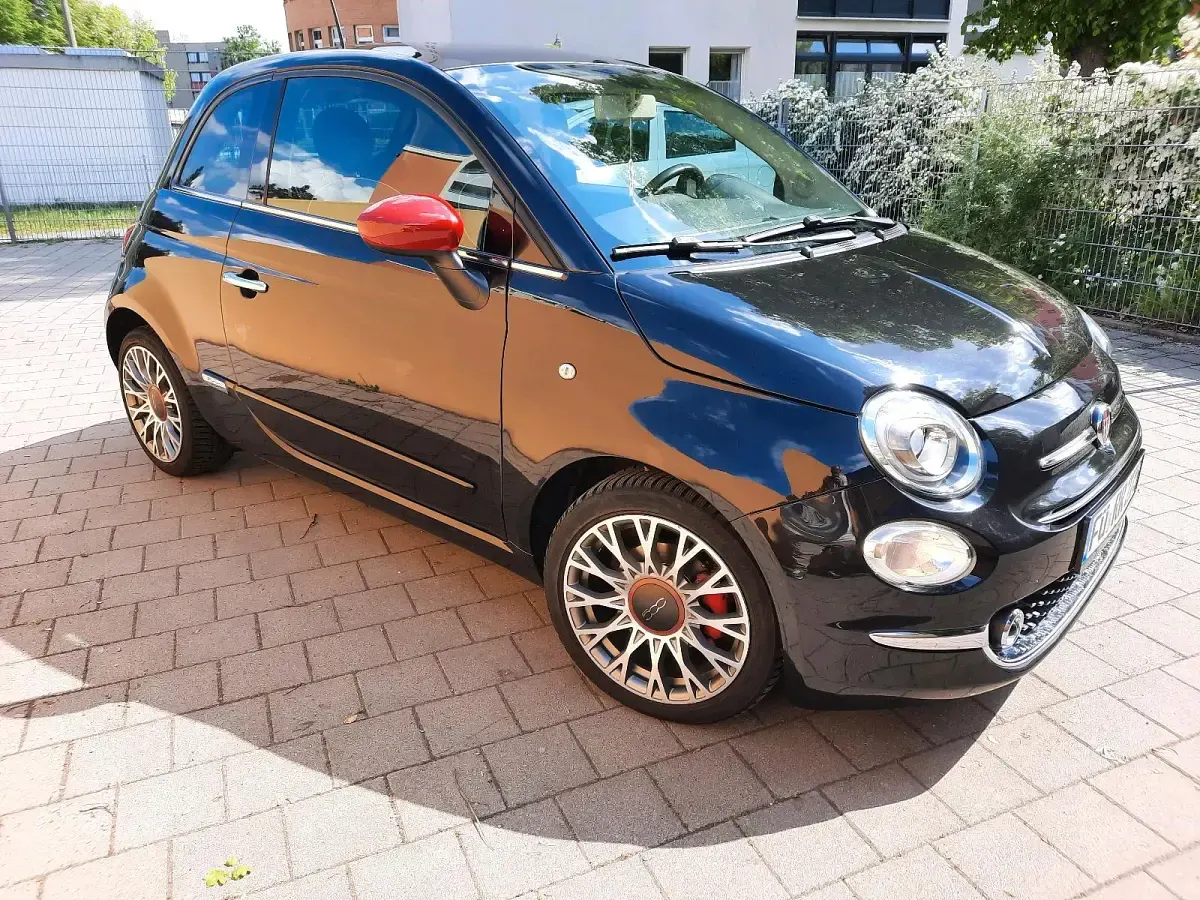 Gebraucht Fiat 500 105 PS (77 kW) 2016 Schwarz Kleinwagen
