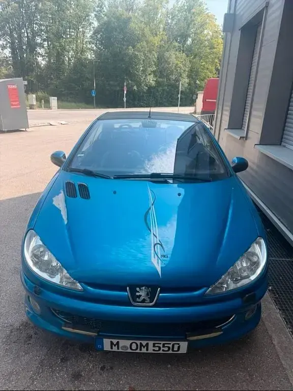 Gebraucht Peugeot 206 CC Platinum 109 PS (80 kW) 2005 Blau Cabrio