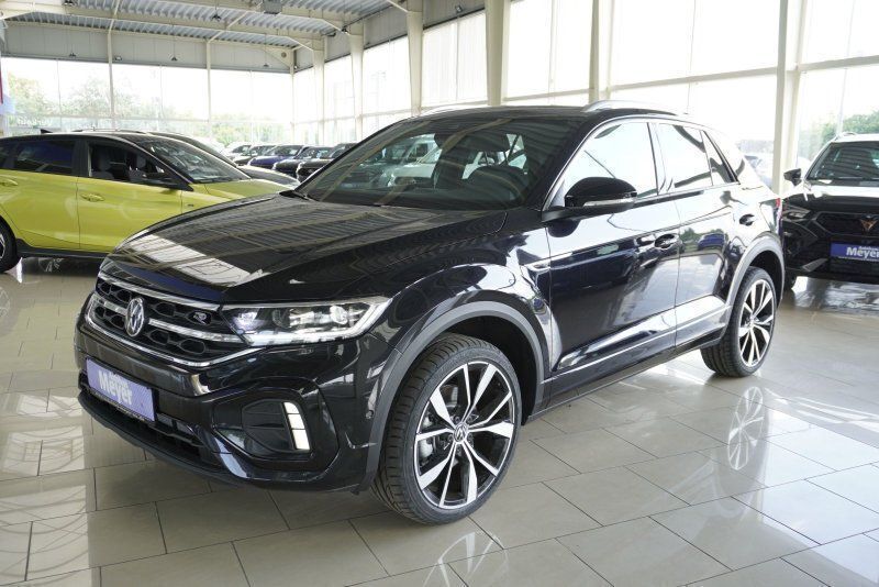 Deep black Neu 2025 VW T-Roc R-line SUV | 34.409 € (Fairer Preis) - Bild 1/4