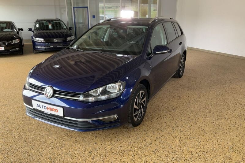 Blau Gebraucht 2018 VW Golf VII Join Kombi | 15.210 € (Guter Preis) - Bild 1/4