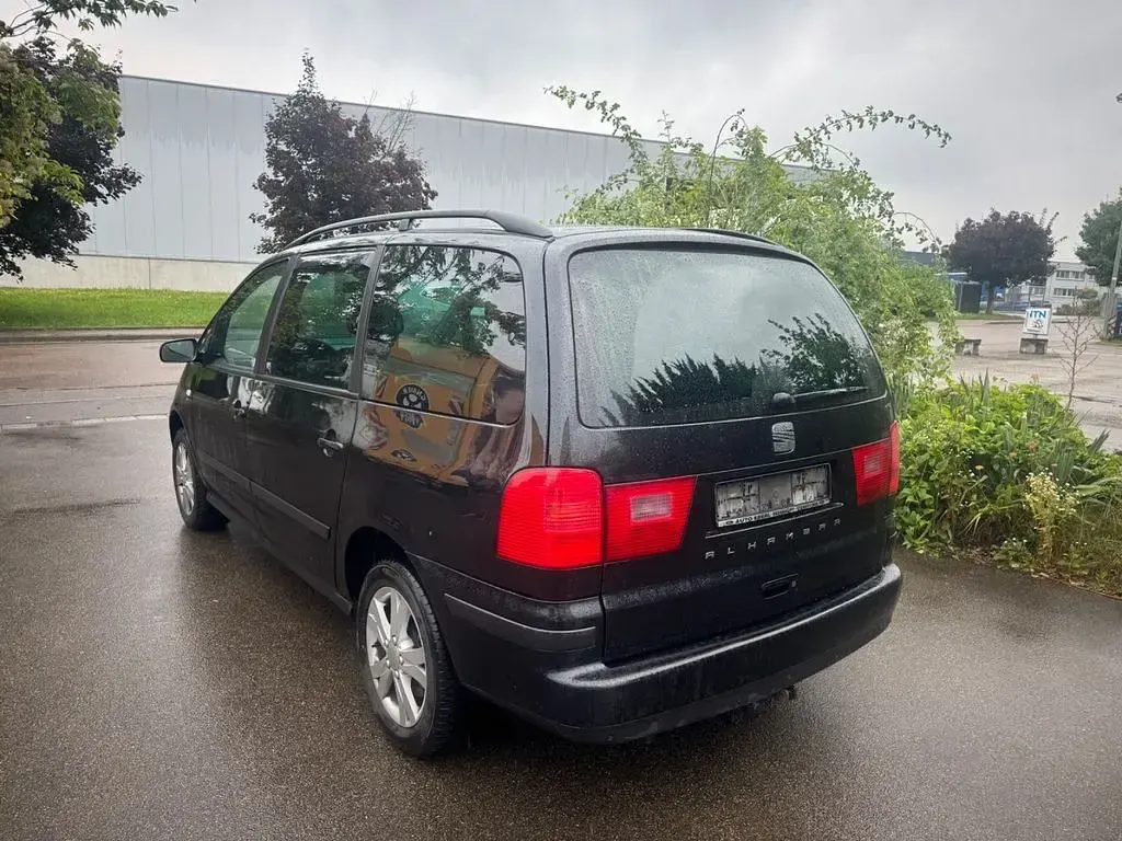 Gebraucht Seat Alhambra Vigo 150 PS (110 kW) 2008 Schwarz Van / Kleinbus