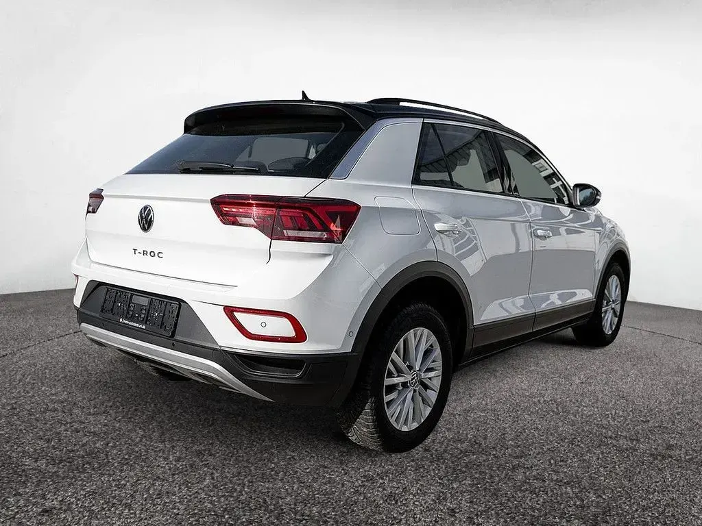 Gebraucht VW T-Roc Life 150 PS (110 kW) 2022 Weiß SUV