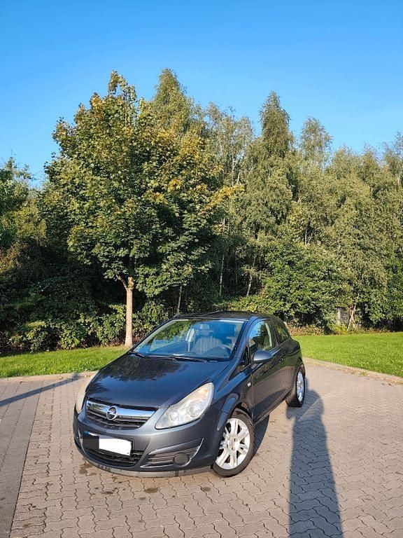 Blau Gebraucht 2008 Opel Corsa Cosmo Limousine | 1.400 € (Guter Preis) - Bild 1/4