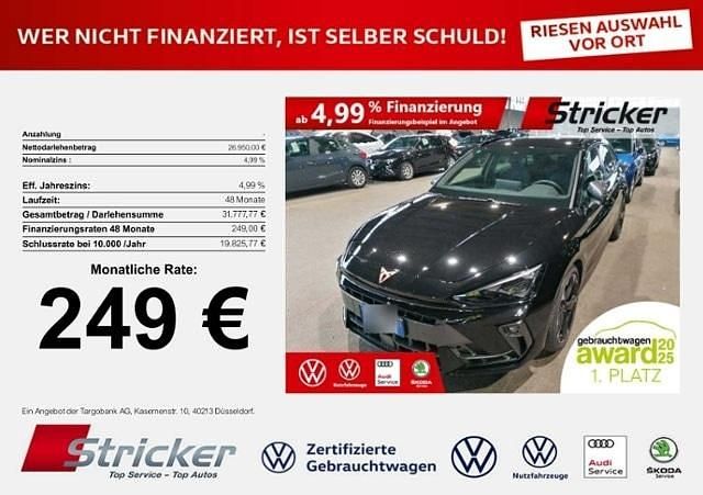 Gebraucht Cupra Leon 150 PS (110 kW) 2025 Midnight schwarz metallic (metallic) Kombi