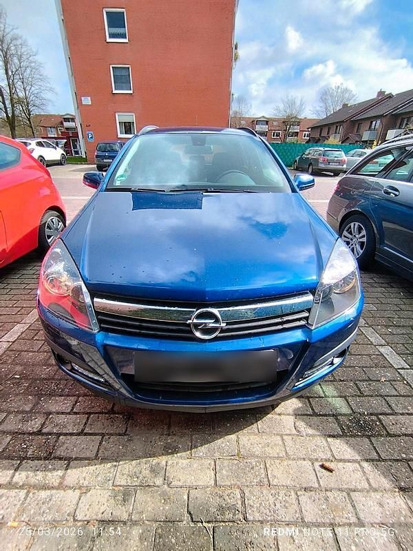 Gebraucht Opel Astra 105 PS (77 kW) 2005 Blau Kombi