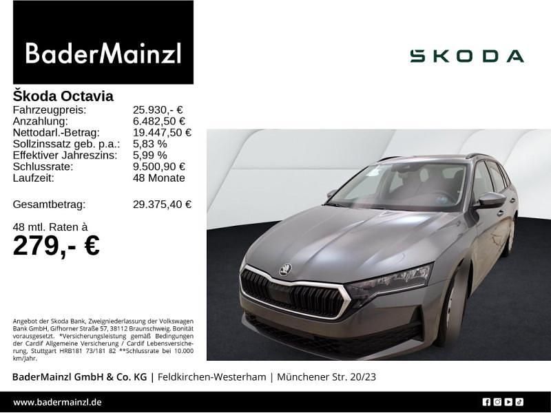 Grau Gebraucht 2025 Skoda Octavia Essence Kombi | 25.930 € (Superpreis) - Bild 1/3