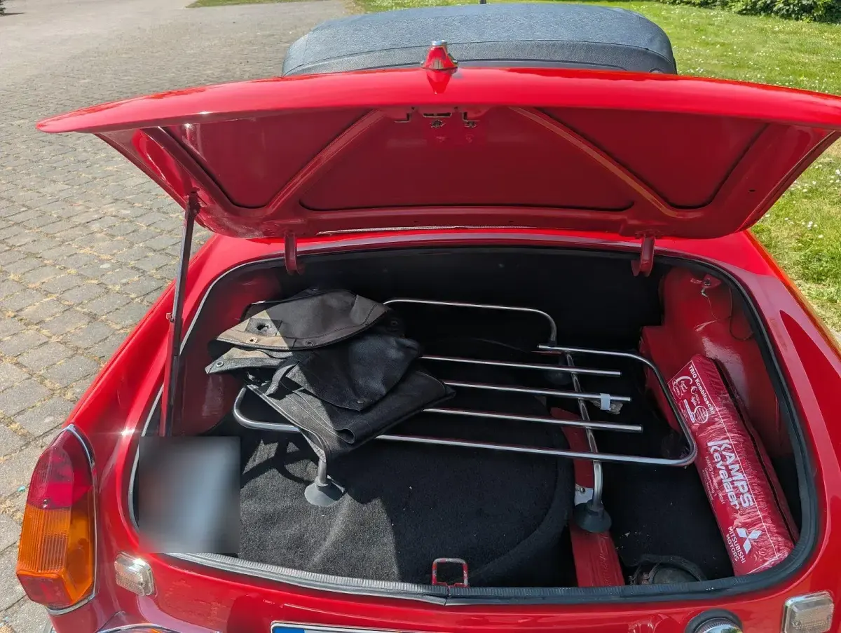 Gebraucht MG B 67 PS (49 kW) 1972 Rot Cabrio