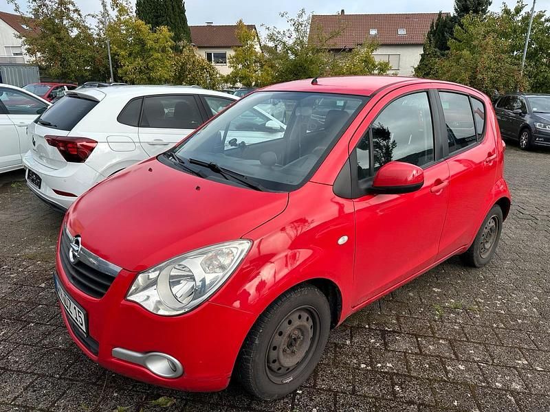 Rot Gebraucht 2009 Opel Agila Edition Kleinwagen | 999 € (Superpreis) - Bild 1/4