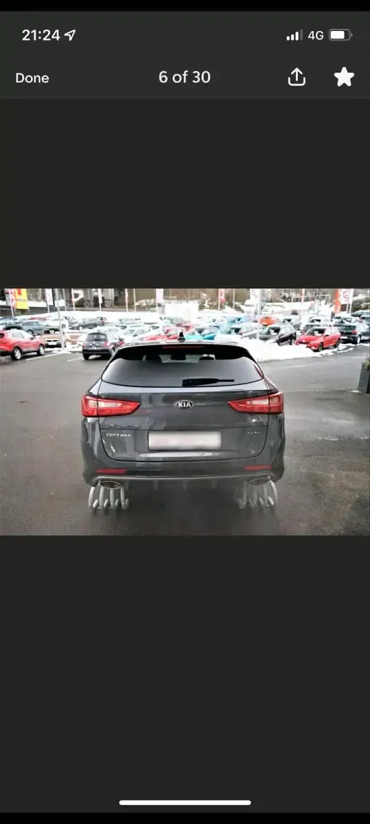 Gebraucht Kia Optima GT-Line 172 PS (126 kW) 2017 Grau Kombi