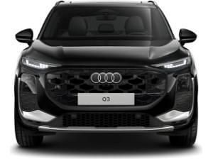 Neu Audi Q3 S-Line 150 PS (110 kW) 2025 Schwarz (mythosschwarz ) SUV