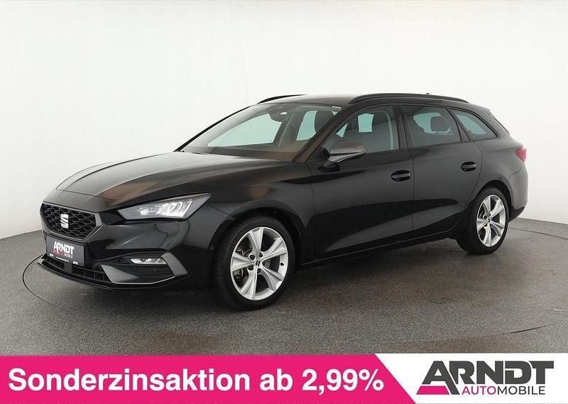 Midnight schwarz Gebraucht 2024 Seat Leon FR Limousine | 24.484 € (Guter Preis) - Bild 1/4