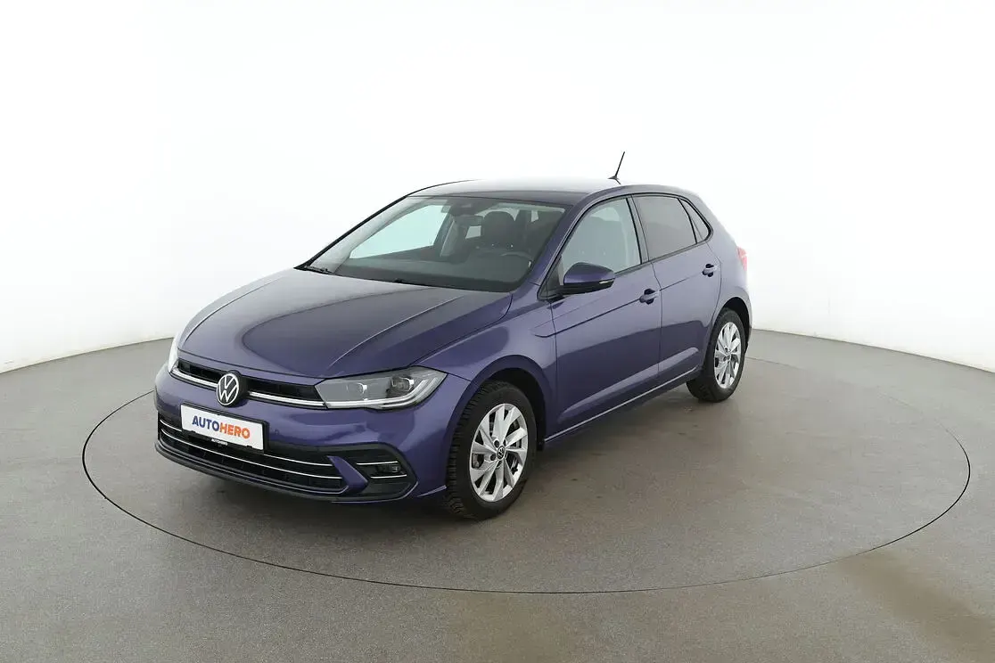 Używany VW Polo Style 2022 Purpurowy Hatchback