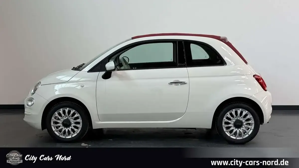Gebraucht Fiat 500C Lounge 69 PS (50 kW) 2019 Weiß Cabrio