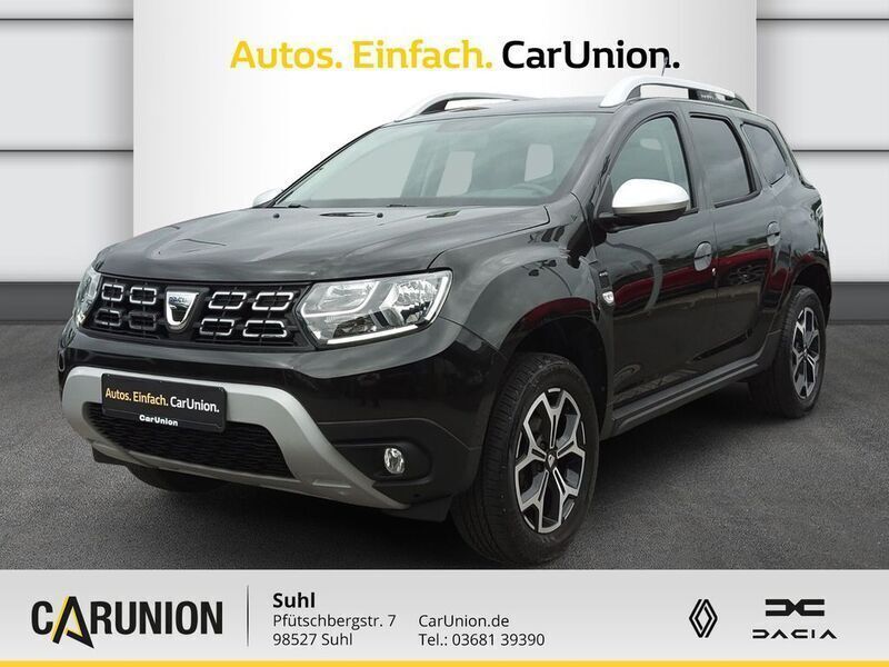 Perlmuttschwarz met Gebraucht 2020 Dacia Duster Prestige SUV | 16.490 € (Guter Preis) - Bild 1/4