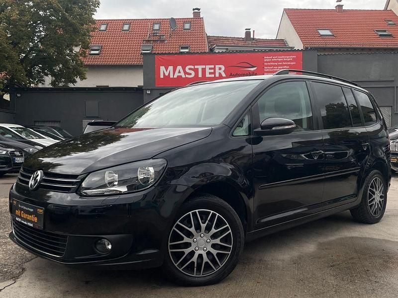 Schwarz Gebraucht 2014 VW Touran Comfortline Van / Kleinbus | 5.390 € (Fairer Preis) - Bild 1/4