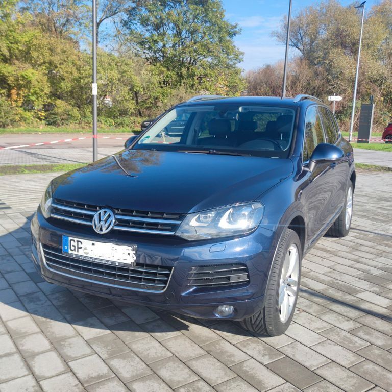 Blau Gebraucht 2014 VW Touareg SUV | 12.800 € (Guter Preis) - Bild 1/4