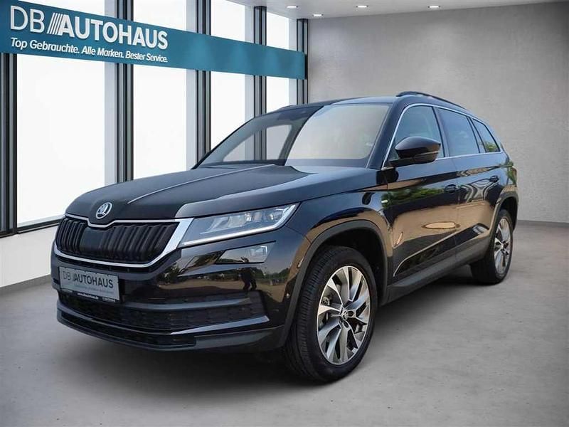 Schwarz Gebraucht 2021 Skoda Kodiaq Drive SUV | 25.840 € - Bild 1/4