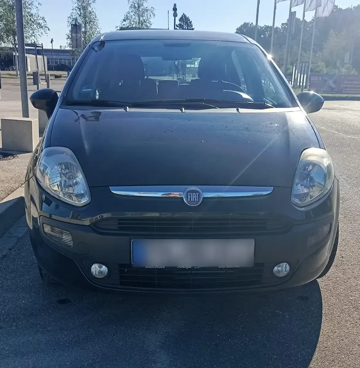 Gebraucht Fiat Punto Evo 75 PS (55 kW) 2011 Schwarz Kleinwagen