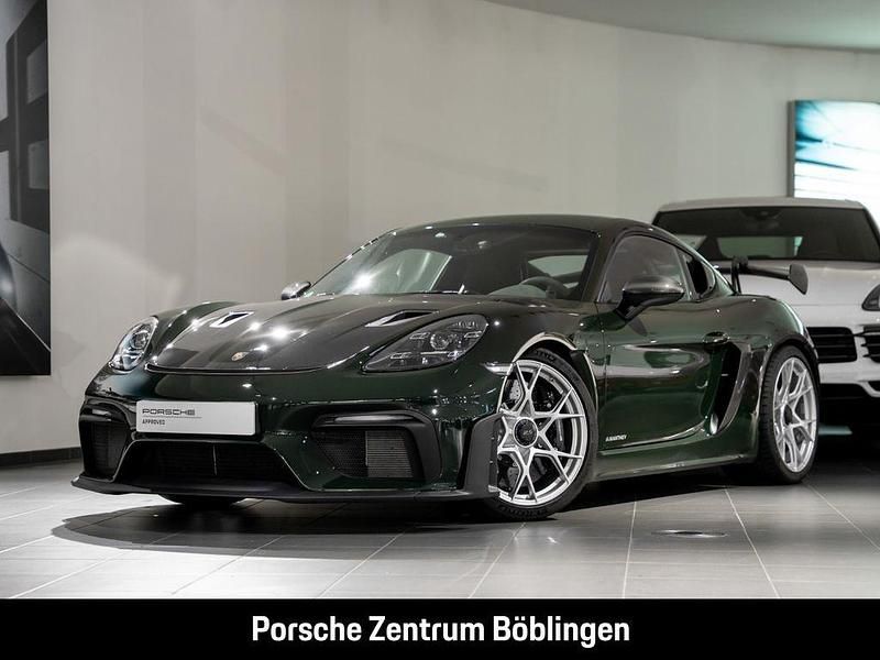 Gruen Gebraucht 2024 Porsche 718 Cayman GT4 Coupé | 204.880 € - Bild 1/4