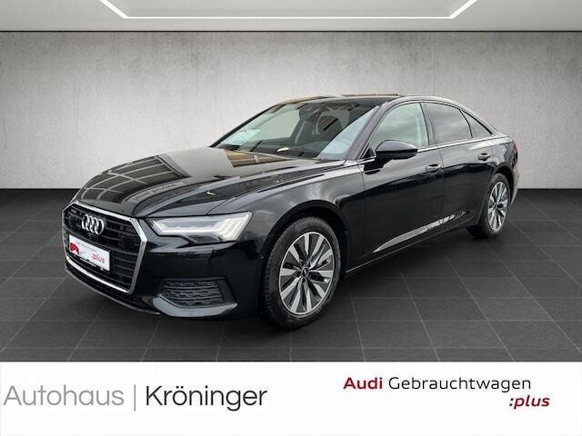 Mythosschwarz metallic Gebraucht 2023 Audi A6 Ambiente Limousine | 39.990 € (Superpreis) - Bild 1/4