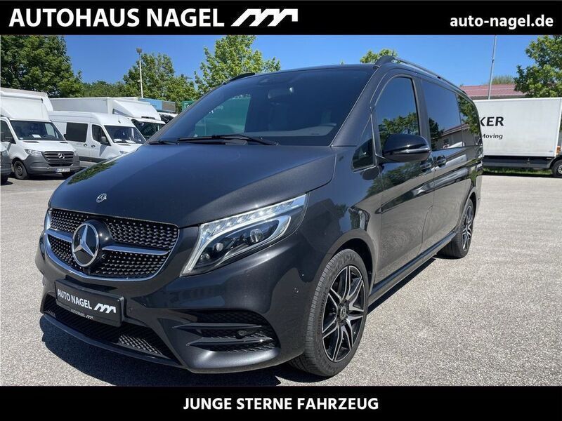 Graphitgrau (metallic) Gebraucht 2022 Mercedes V300 Edition Van / Kleinbus | 52.890 € (Superpreis) - Bild 1/4