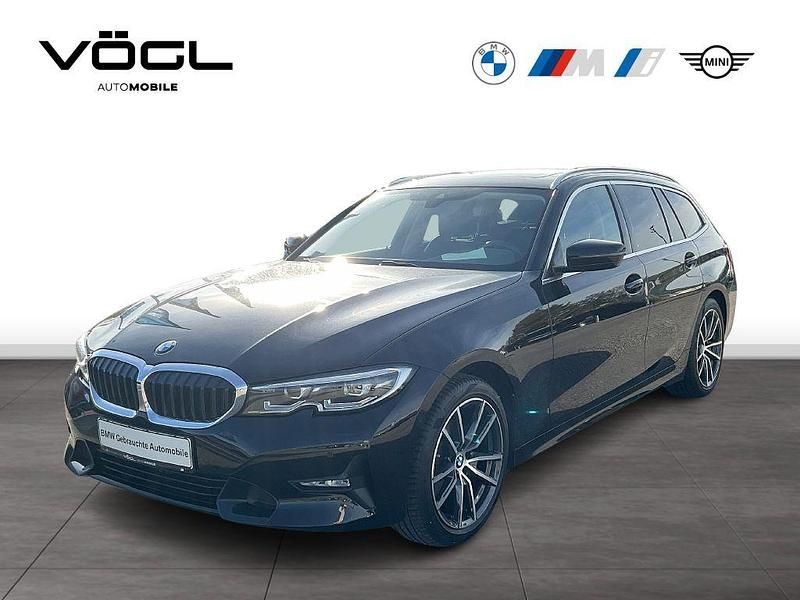 Schwarz Gebraucht 2022 BMW 320 Sport Line Kombi | 24.670 € (Etwas zu teuer) - Bild 1/4