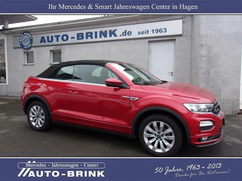 Gebraucht VW T-Roc Cabriolet R-line 150 PS (110 kW) 2021 Kings red Cabrio