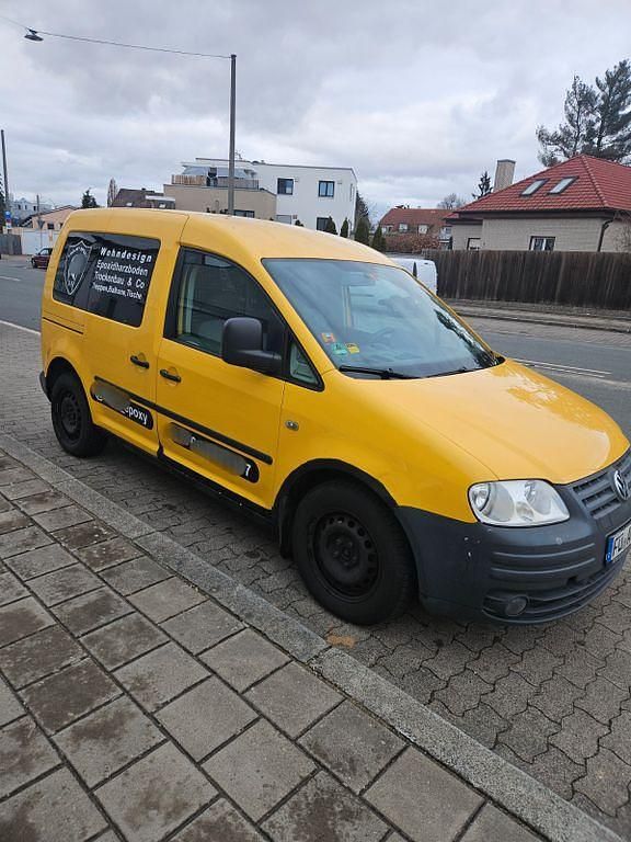 Gebraucht VW Caddy 69 PS (50 kW) 2006 Gelb Van / Kleinbus