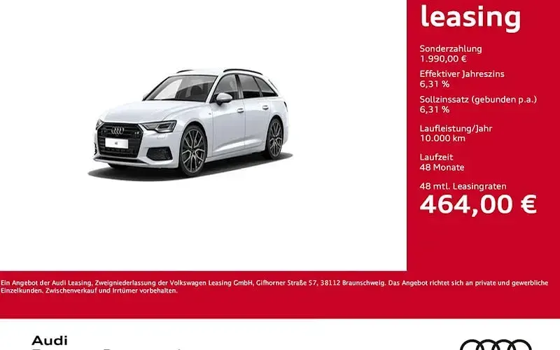 Gebraucht Audi A6 S-Line 265 PS (194 kW) 2023 Weiß Kombi