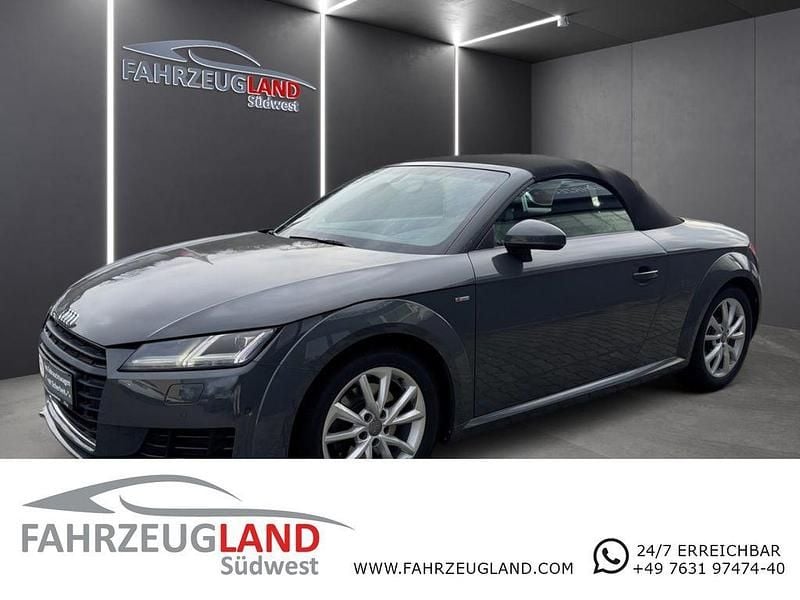 Grau Gebraucht 2017 Audi TT Roadster S-line plus Cabrio | 19.990 € (Superpreis) - Bild 1/4