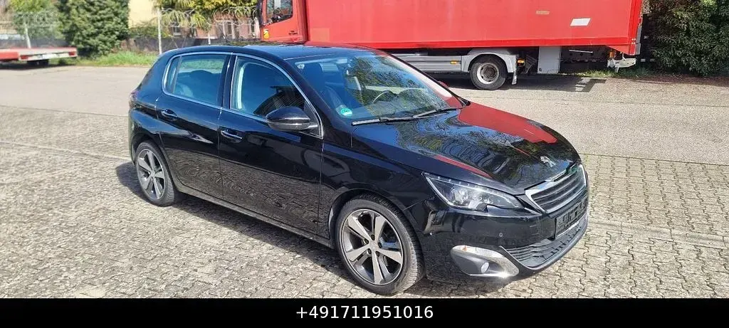Gebraucht Peugeot 308 Allure 156 PS (114 kW) 2015 Schwarz Limousine