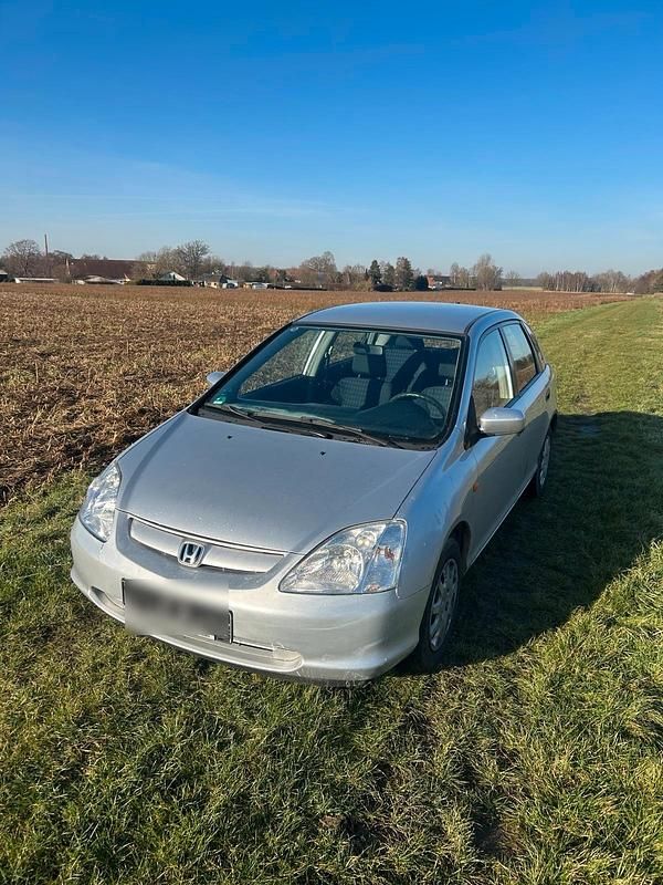 Gebraucht Honda Civic 90 PS (66 kW) 2002 Silber Kleinwagen