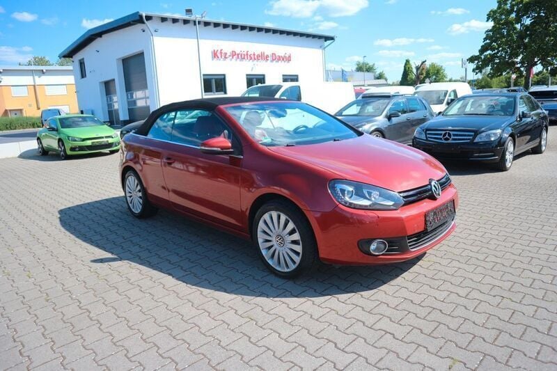 Gebraucht VW Golf Cabriolet 140 PS (102 kW) 2012 Rot Cabrio
