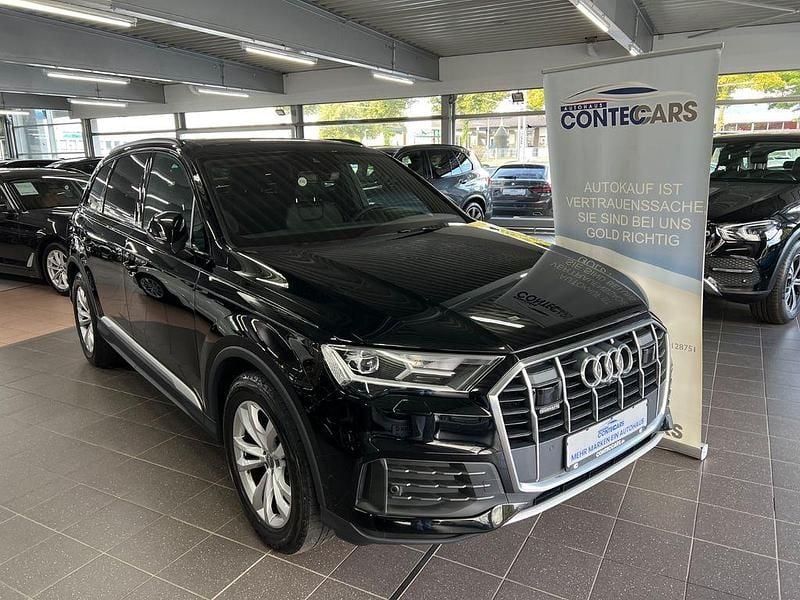 Tiefschwarz Gebraucht 2020 Audi Q7 S-Line SUV | 49.999 € (Guter Preis) - Bild 1/4