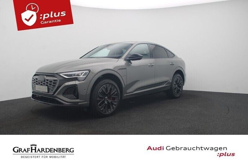 Grau Gebraucht 2024 Audi Q8 e-tron S-Line SUV | 80.980 € - Bild 1/4
